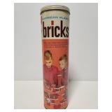 Halsam Products American Plastic bricks playskool