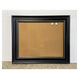 Large framed cork board