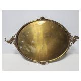 Antique metal frame piece