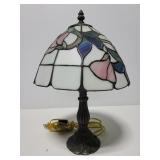 Leaded glass lamp