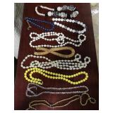Vintage beaded necklace collection