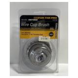 New craftsman wire cup brush