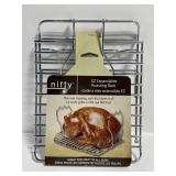 New nifty expandable roasting rack