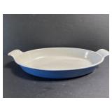 Le Crueset iron stone baking dish