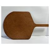 Wood fired pizza paddle