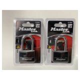 Lot of 2 new masterlock pad locks