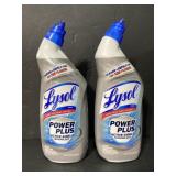 Lot of 2 new Lysol bowl cleaner