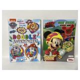 Lot of 2 new giant sticker activity books