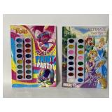 Lot of 2 new watercolor paint books