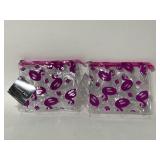 Lot of 2 new flamingo travel cases