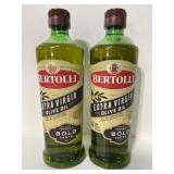 Lot of 2 new bertolli EV olive oil