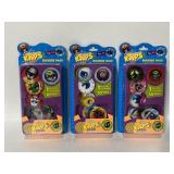 Lot of 3 new packs retro kaps POGS