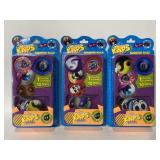 Lot of 3 new retro kaps POGS