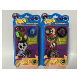 Lot of 2 new retro kaps POGS