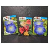 Three Burpee flower seed packs