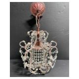 Vintage beaded chandelier
