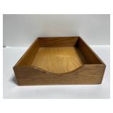 Vintage wood display drawer