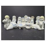 Sal 1988 porcelain nativity figurines