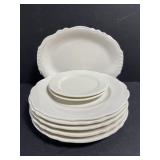 Lot of vintage homer Laughlin china plates