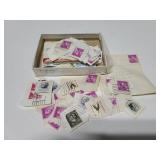 Small stamp collection