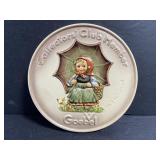 Vintage Goebel collectors member plate