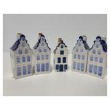 Delfts blue bottles & Rynbende bottle