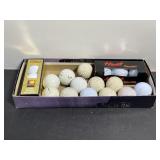 Lot of new & used golf balls
