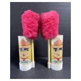 Pair of vintage miss Avon lollipop powders