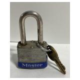 Master lock & key