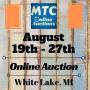 MTC August 19th - 27th Online Auction