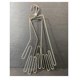 Pair of vintage wire glove hanger forms