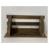 Small wood spice rack shelf
