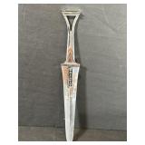 Vintage chrome mail-way letter opener