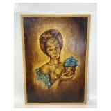 DE Stribley Mandinka Woman original painting