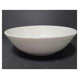 Large white ceramic bowl - stamped