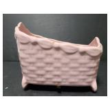 Vintage cradle music box planter