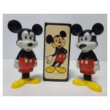 Vintage Avon Mickey Mouse bubble bath bottles