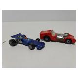 Vintage Matchbox & Yatming toy car pair