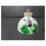 Vintage milk glass bottle