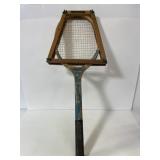 Vintage Superba wood tennis racket