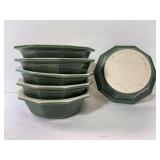 Williams Sonoma stoneware pot pie plate set