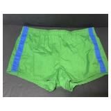 Pair of vintage green men