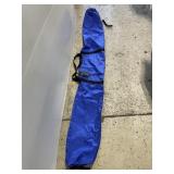 Newer blue ski carry bag