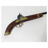 Wood and metal vintage toy gun