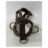 Small old leather harness