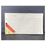 Vintage redi-note thermal paper pad