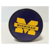 University of Michigan hockey puck