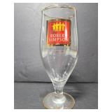 The Robert Simpson brewing company beer glass