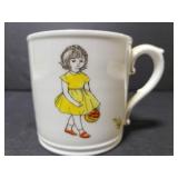 hand painted Royal Worcester  mug