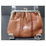 Buxton genuine leather coin pouch